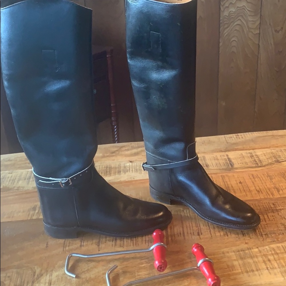 Vintage English riding boots. Marlborough